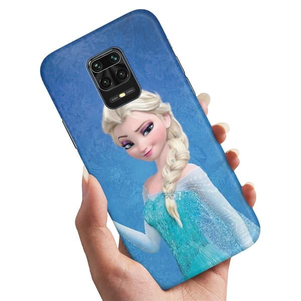 Deksel / Mobildeksel til Xiaomi Redmi Note 9 Pro - Frozen Elsa