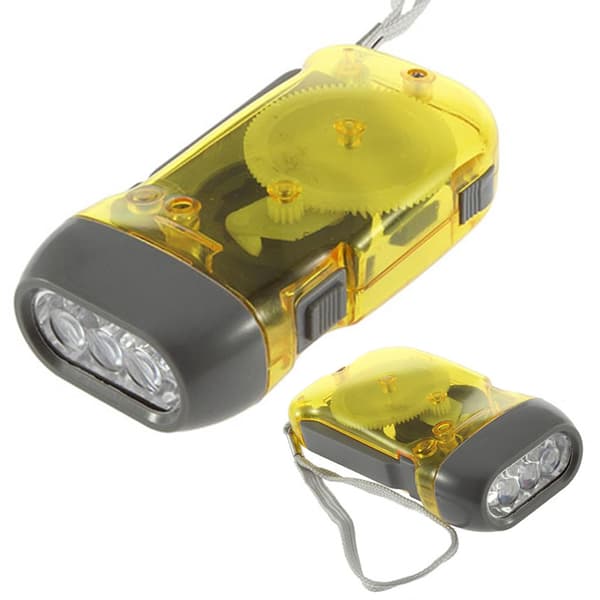 Dynamo- & LED-taskulamppu – Dynamotaskulamppu
