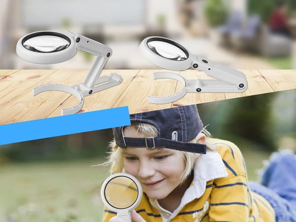 Förstoringsglas LED med Stativ