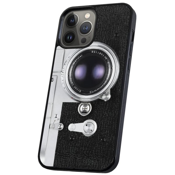 iPhone 14 Pro Max - Cover/Mobilcover Retro Kamera