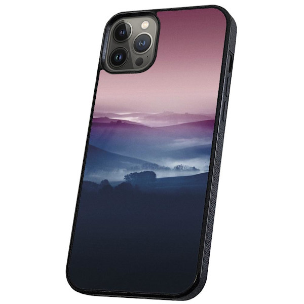iPhone 11 Pro - Skal/Mobilskal Färgrika Dalar multifärg
