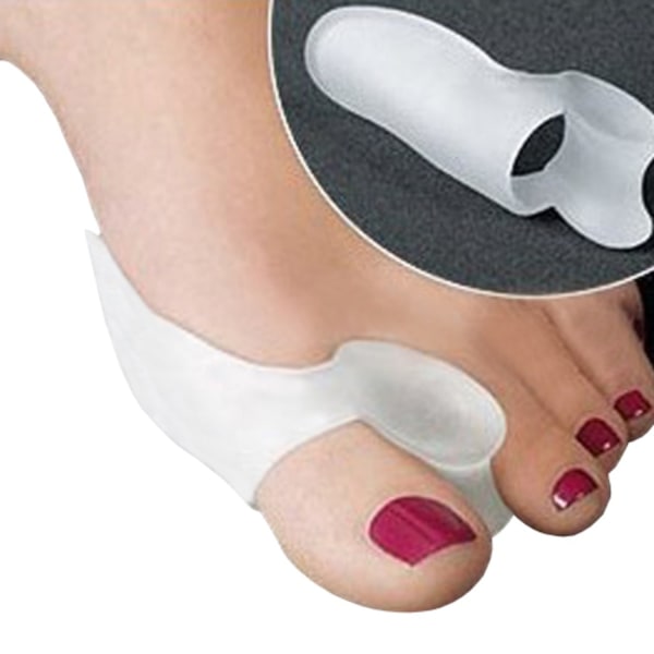 Hallux Valgus Suoja ja Varvonerotin 2-Kpl Transparent