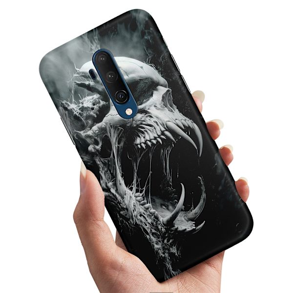 Deksel / Mobildeksel til OnePlus 7T Pro - Skull