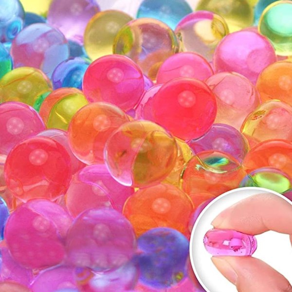 Vattenpärlor 50g / Vattenkristaller - Välj färg! multifärg