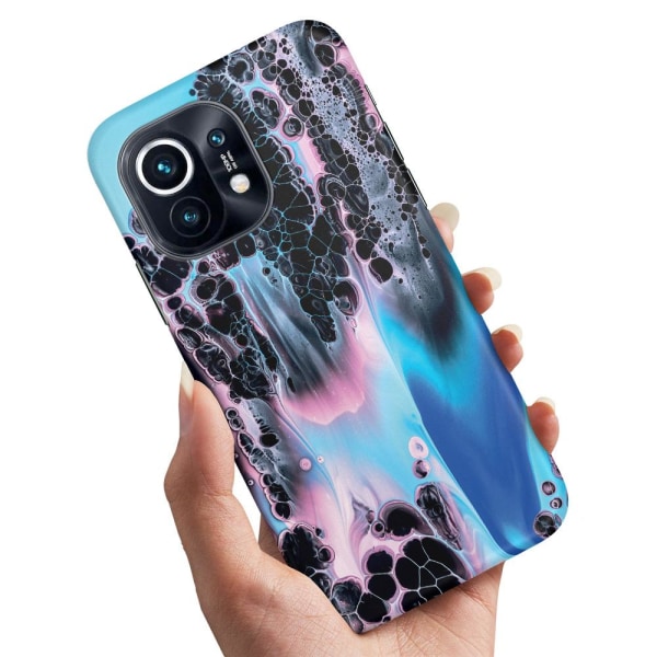 Xiaomi Mi 11 - Cover/Mobilcover Marmor Multicolor