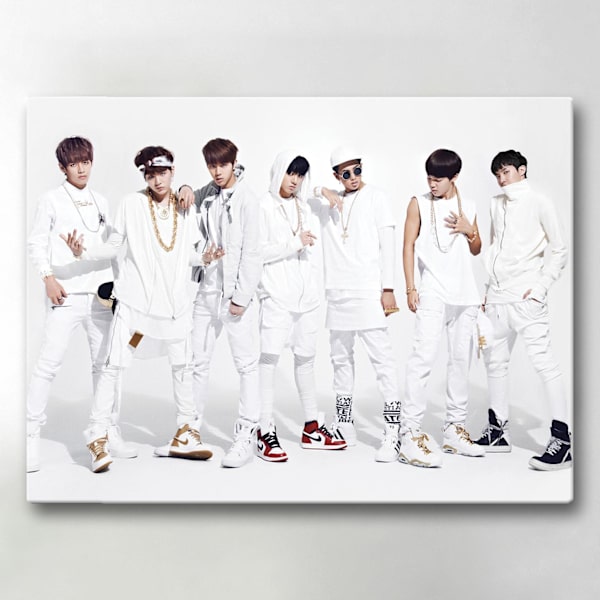 Lerretsbilde / Bilde - BTS - 40x30 cm - Lerret