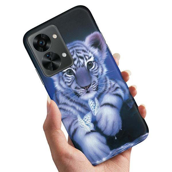 OnePlus Nord 2T - Skal/Mobilskal Tigerunge