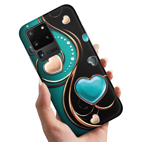 Samsung Galaxy S20 Ultra - Cover/Mobilcover Hjerter