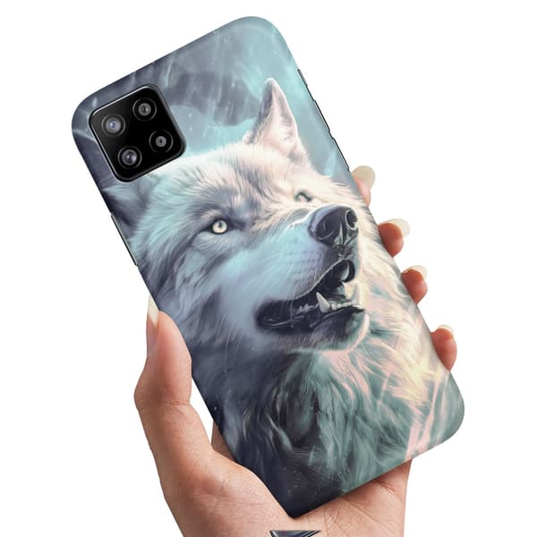 Deksel / Mobildeksel til Samsung Galaxy A22 5G - Wolf