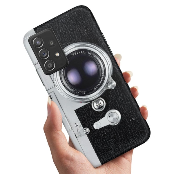 Samsung Galaxy A32 5G - Cover/Mobilcover Retro Kamera
