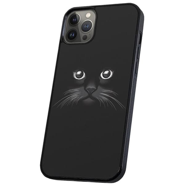 iPhone 11 Pro - Deksel/Mobildeksel Svart Katt Multicolor