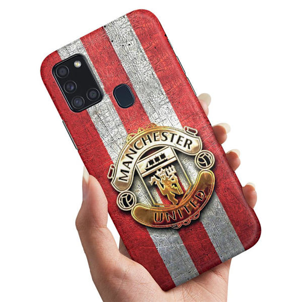 Samsung Galaxy A21s - Cover/Mobilcover Manchester United