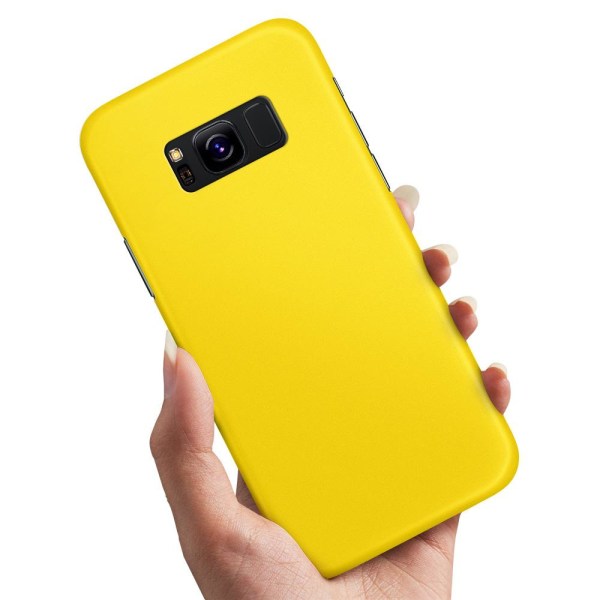 Samsung Galaxy S8 - Cover/Mobilcover Gul Yellow