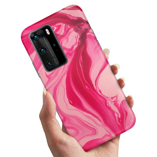 Huawei P40 Pro - Skal/Mobilskal Marmor multifärg