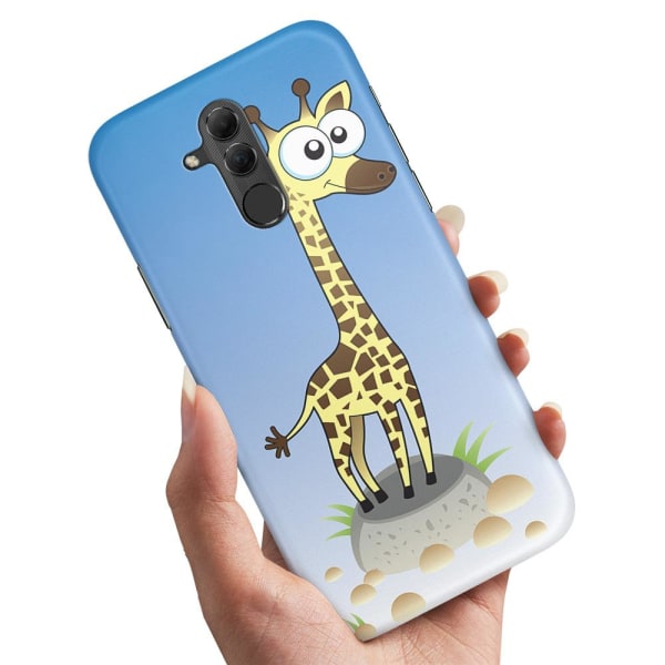 Huawei Mate 20 Lite - Cover/Mobilcover Tegnet Giraf