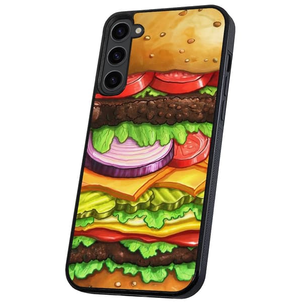 Samsung Galaxy S23 - Deksel/Mobildeksel Hamburger
