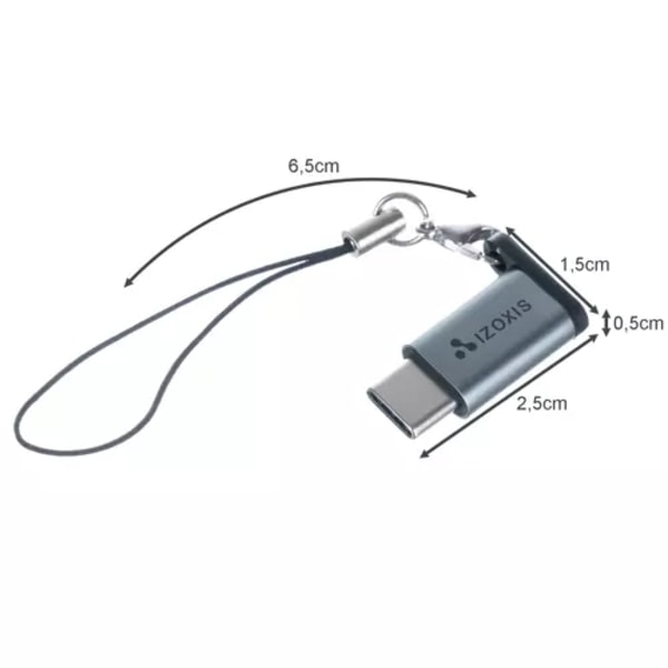 Micro-USB till USB-C Adapter