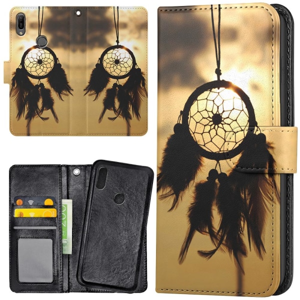 Huawei Y6 (2019) - Mobilcover/Etui Cover Dreamcatcher