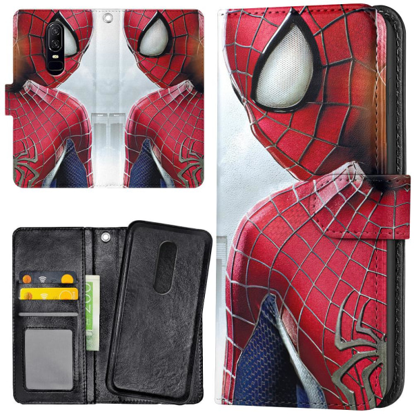 OnePlus 7 - Lompakkokotelo/Kuoret Spiderman