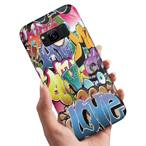 Deksel / Mobildeksel til Samsung Galaxy S8 Plus - Graffiti