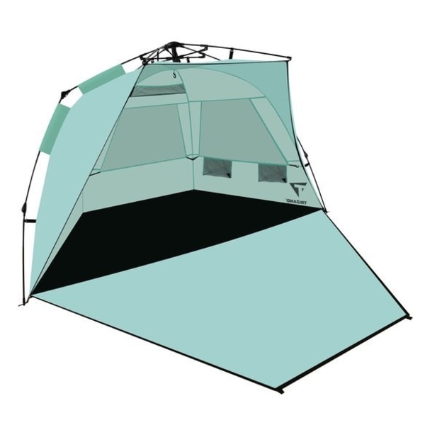 Strandtelt / Pop-Up telt / Vindskjerming - 252x135x145cm Turquoise