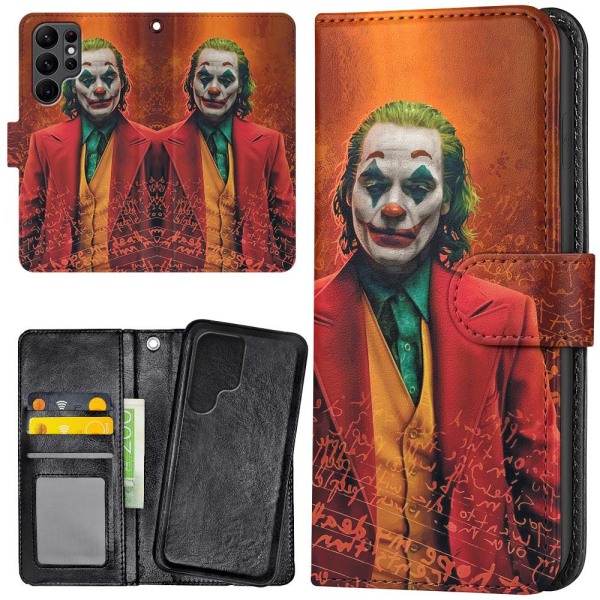 Samsung Galaxy S22 Ultra - Lommebok Deksel Joker Multicolor