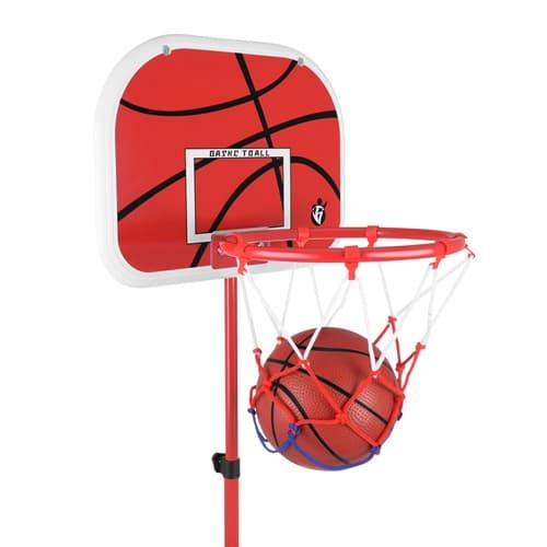 Basketkorg med ställning för barn - 170 cm