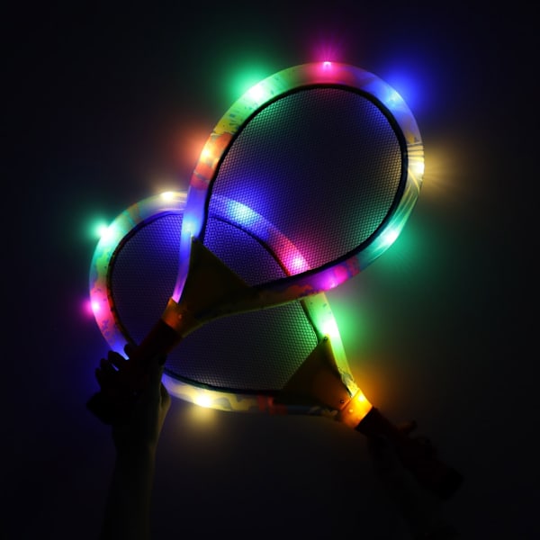 LED-belysta tennisracketar + dart