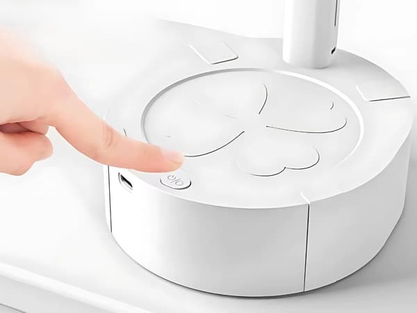 Vattenpump dispenser USB flaska White