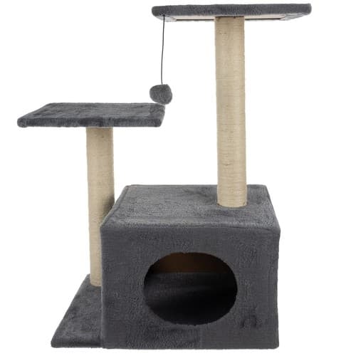 Kissapuu / Raapimispuu / Raapimistanko Kissa - 71 cm Grey