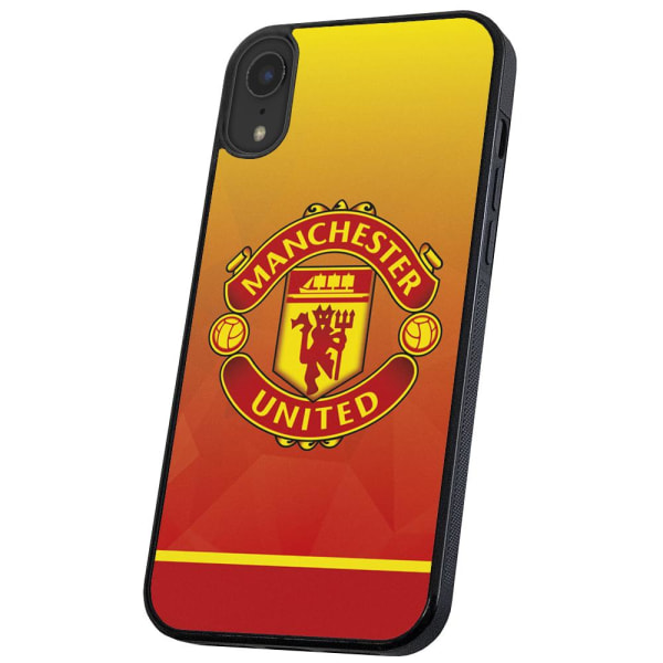 iPhone X/XS - Deksel/Mobildeksel Manchester United Multicolor