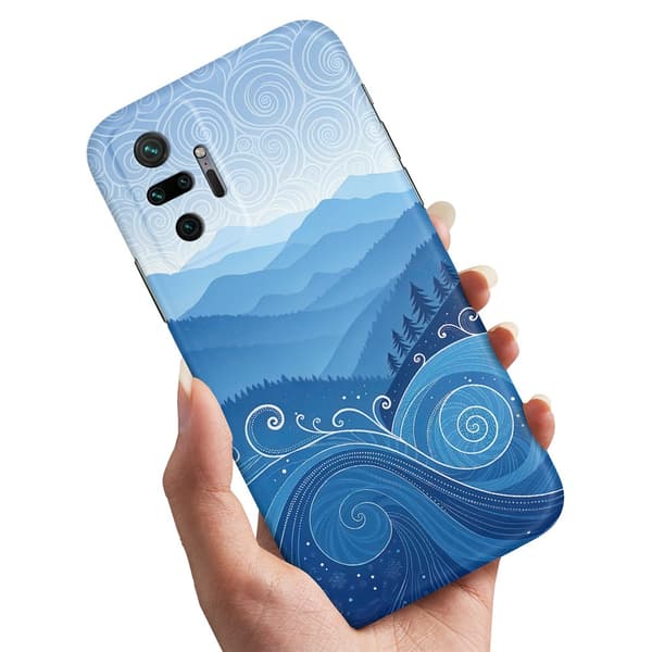 Deksel / Mobildeksel til Xiaomi Redmi Note 10 Pro - Blue Hills