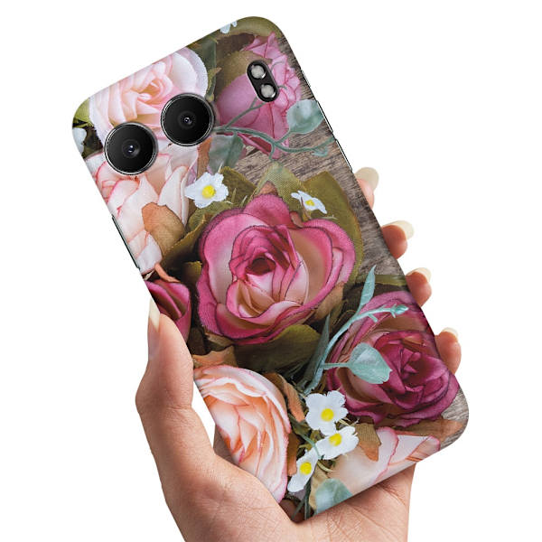 OnePlus Nord 4 - Deksel/Mobildeksel Blomster