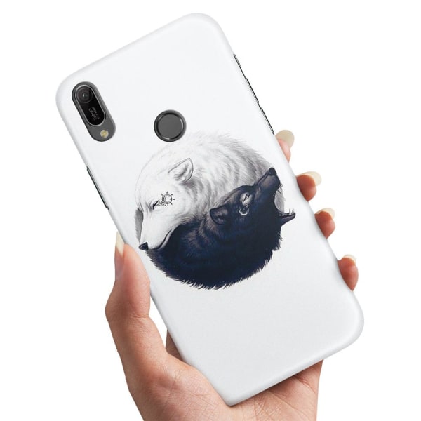 Samsung Galaxy A20e - Cover/Mobilcover Yin & Yang Ulve