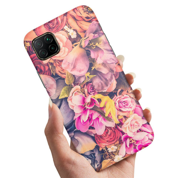 Huawei P40 Lite - Cover/Mobilcover Roses