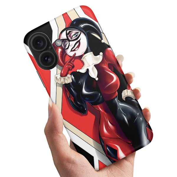 iPhone 16 Plus - Deksel/Mobildeksel Harley Quinn