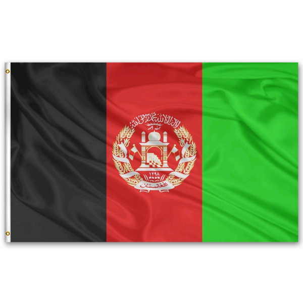 Afghanistan Flagga - 150 x 90 cm