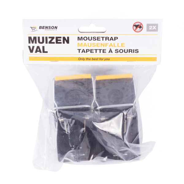 Musfälla plast 2-pack
