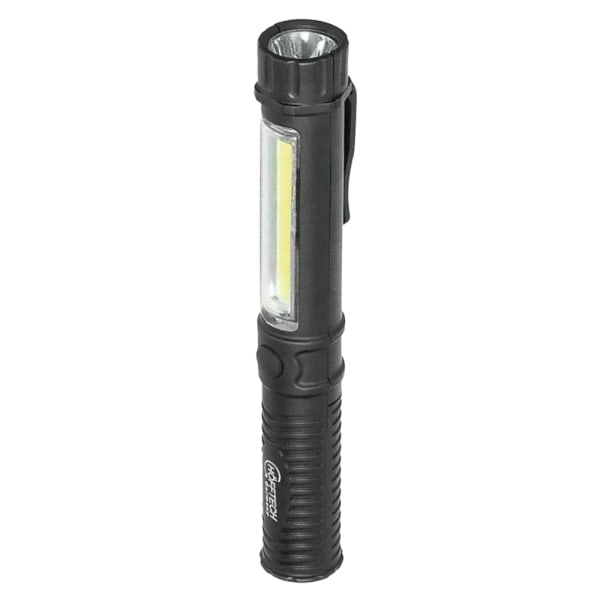 LED-ficklampa - 6500K / 300 lm - Kompakt Lampa Black