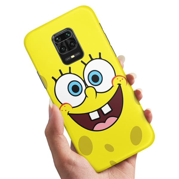 Deksel / Mobildeksel til Xiaomi Redmi Note 9 Pro - Svampebob