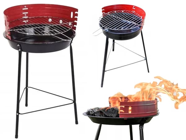 Grill / Kolgrill - 55x35x32 cm