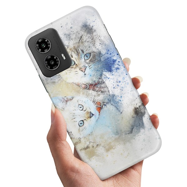 Motorola Moto G55 5G - Cover/Mobilcover Katte