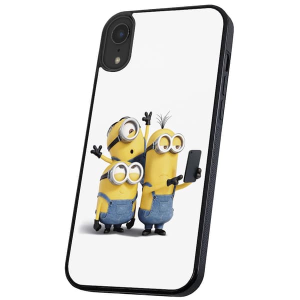 iPhone XR - Deksel/Mobildeksel Minions Multicolor