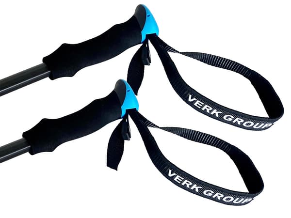 Gåstavar nordic walking tillbehör Black