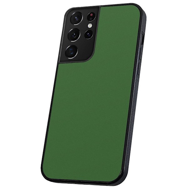 Samsung Galaxy S21 Ultra - Kuoret/Suojakuori Vihreä