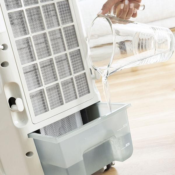 Luftkøler 70W - Ventilator / Køleventilator Luftfugter - Gulvventilator White