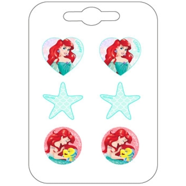 Disney Princess Ariel örhängen set med 3 par