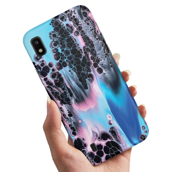 Samsung Galaxy A10 - Kuoret/Suojakuori Marmori Multicolor