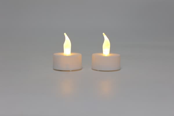 LED värmeljus flammeffekt 2 st
