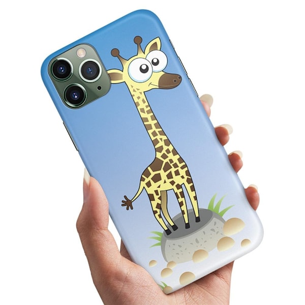 iPhone 11 Pro Max - Skal/Mobilskal Tecknad Giraff
